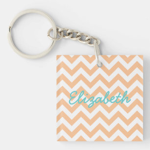 Porte-clés Porte - clé acrylique tendance Chevron