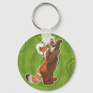 Porte-clés Porte - clé adorable de panda rouge