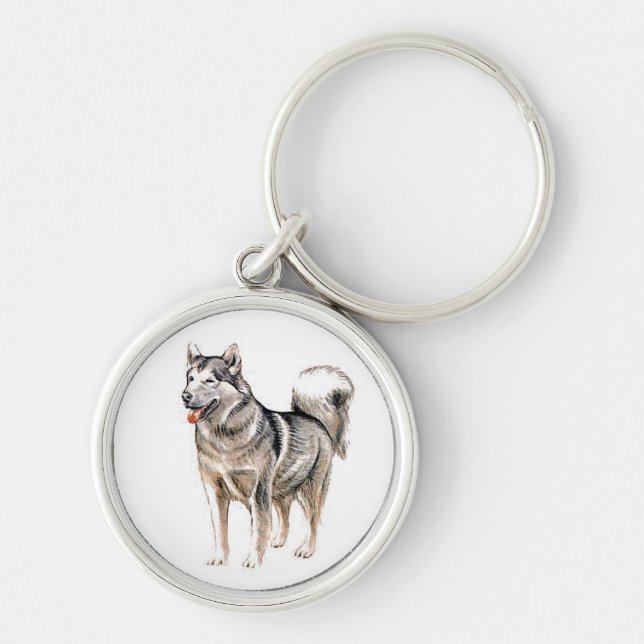 Porte-clés Porte - clé Akita (Devant)