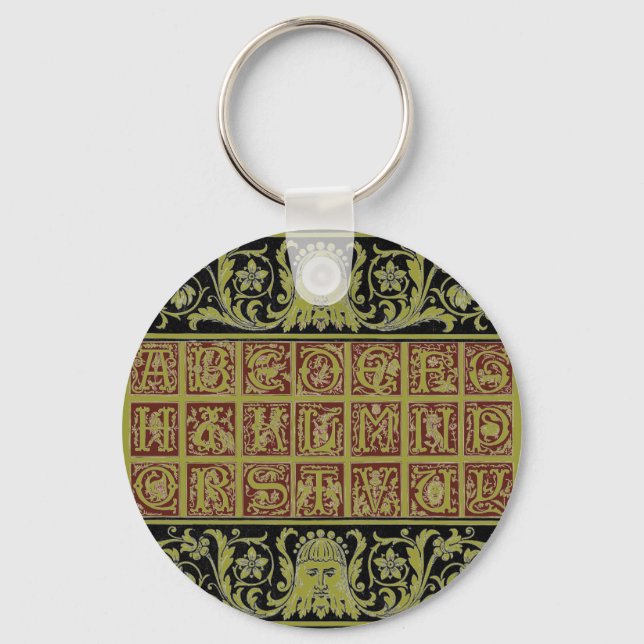 Porte-clés Porte - clé alphabet (Recto)