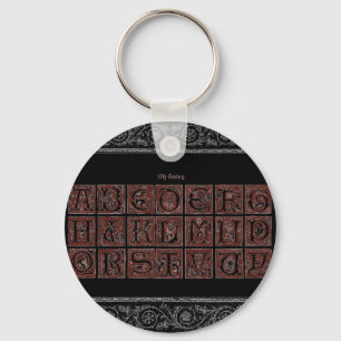 Porte-clés Porte - clé alphabet