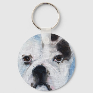 Porte-clés Porte - clé américain de chiot de pitbull