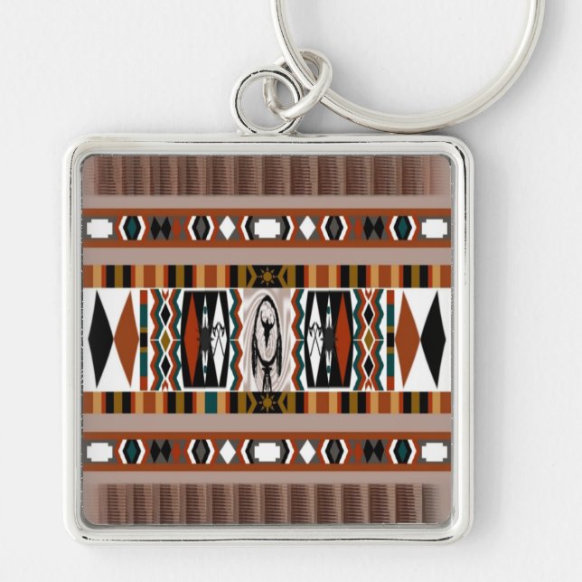 Porte-clés Porte - clé Amérindien Dreamcatcher (Devant)