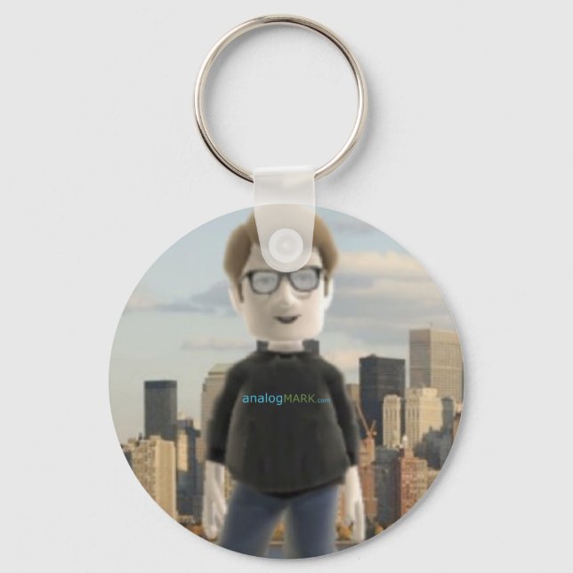 Porte-clés porte - clé analogiqueMARK (Recto)