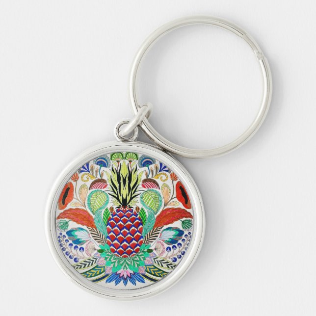 Porte-clés Porte - clé ananas (Devant)