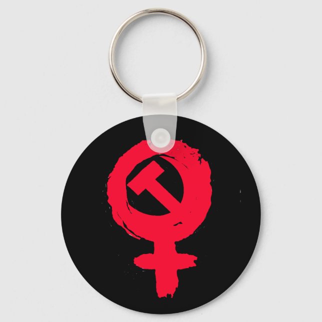 Porte-clés Porte - clé anarcha-féministe (Recto)