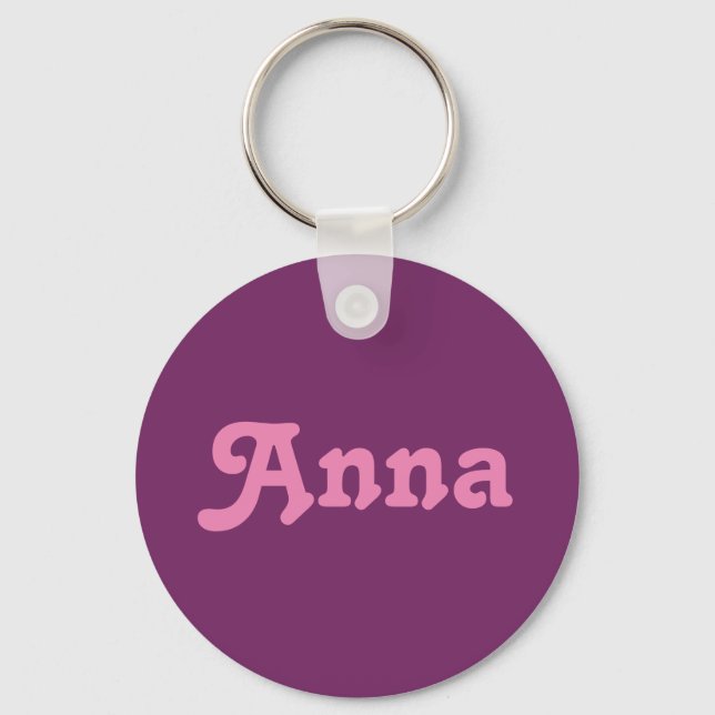 Porte-clés Porte - clé Anna (Recto)