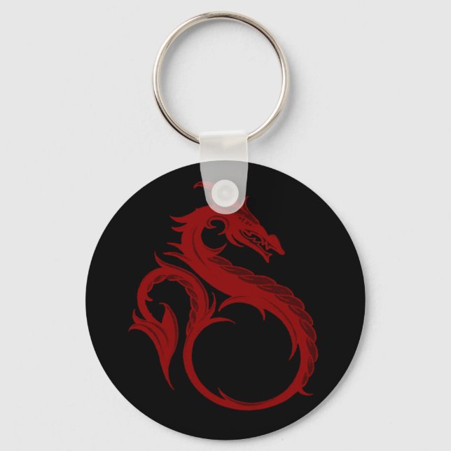 Porte-clés Porte - clé Apalala Dragon Rouge (Recto)