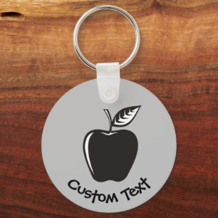 Porte-clés Porte - clé Apple noir