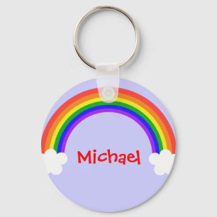 Porte-clés Porte - clé arc-en-ciel
