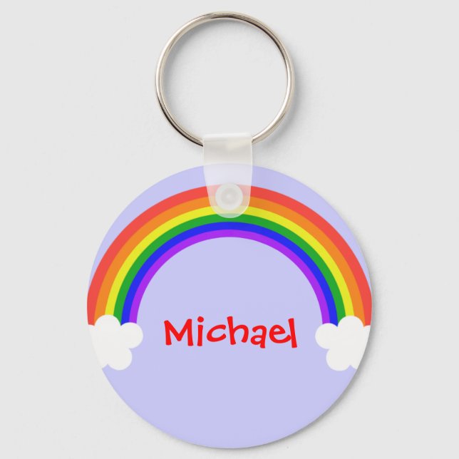 Porte-clés Porte - clé arc-en-ciel (Recto)