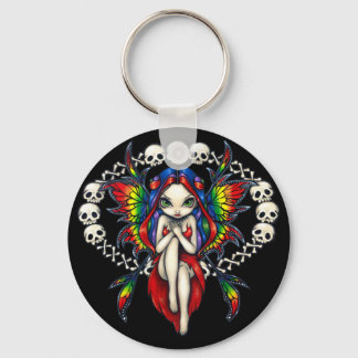 Porte-clés porte - clé "Arc en ciel des os"