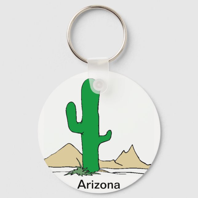 Porte-clés Porte - clé Arizona Cactus (Recto)