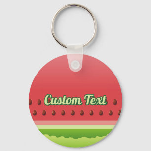 Porte-clés Porte - clé Arrière - plan de pastèque