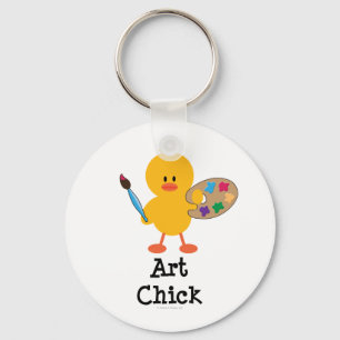 Porte-clés Porte - clé Art Chick