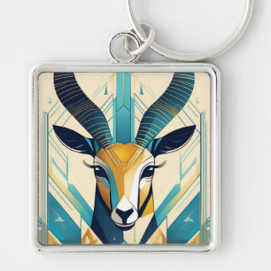 Porte-clés Porte - clé Art déco Gazelle