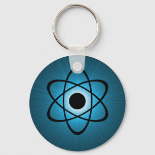 Porte-clés Porte - clé atomique Nerdy, bleu