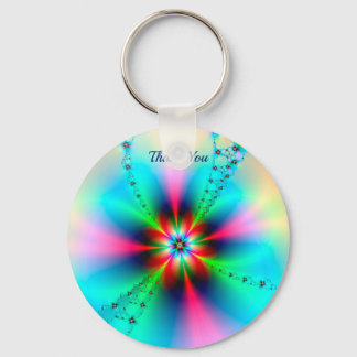 Porte-clés Porte - clé au design floral artistique