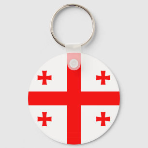 Porte-clés Porte - clé au drapeau de la Géorgie