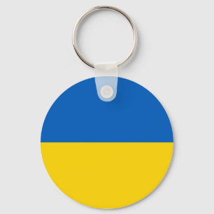 Porte-clés Porte - clé au drapeau de l'Ukraine