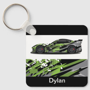 Porte-clés Porte - clé automatique de nom personnalisé