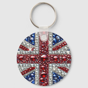 Porte-clés Porte - clé aux couleurs britanniques