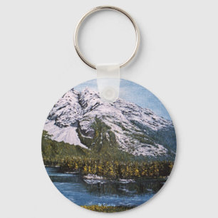 Porte-clés Porte - clé avec "beau Mountainscape "