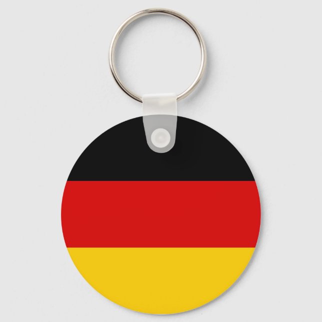 Porte-clés Porte - clé avec drapeau d'Allemagne (Recto)