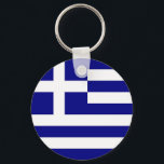 Porte-clés Porte - clé avec drapeau de la Grèce<br><div class="desc">Porte - clé avec le drapeau de la Grèce.</div>