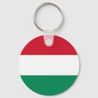 Porte - clé avec drapeau de la Hongrie