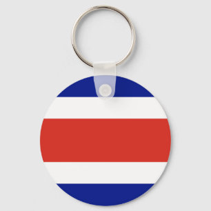 Porte-clés Porte - clé avec drapeau du Costa Rica
