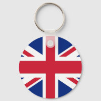Porte - clé avec drapeau du Royaume-Uni