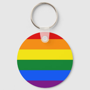 Porte-clés Porte - clé avec drapeau Rainbow LGBT