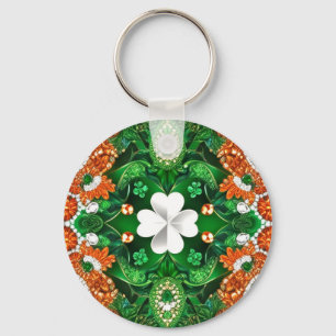 Porte-clés Porte - clé avec Irlande Colours Design