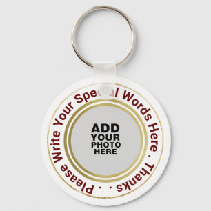 Porte-clés porte - clé avec photo