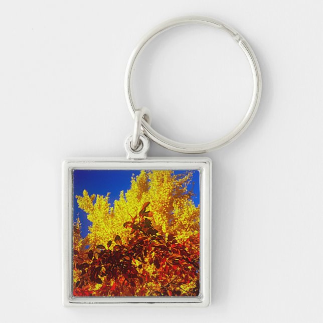 Porte-clés Porte - clé avec photo Automne (Devant)