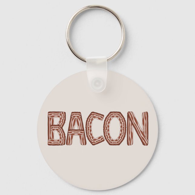 Porte-clés Porte - clé Bacon (Recto)