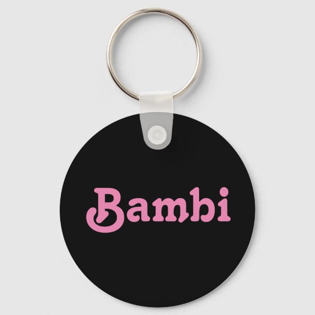 Porte-clés Porte - clé Bambi (Recto)