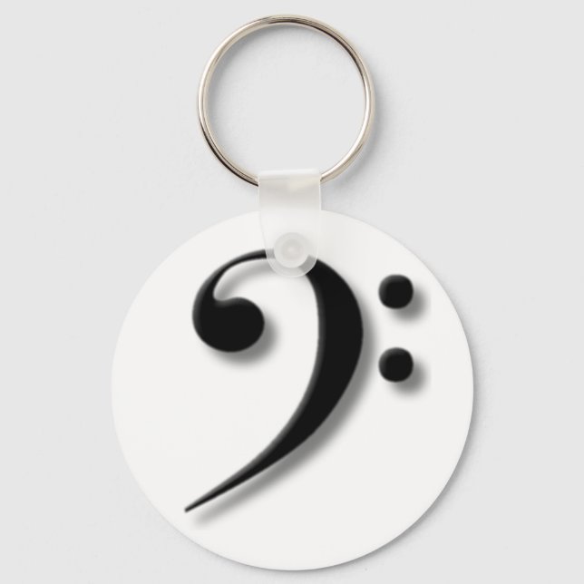 Porte-clés Porte - clé Bass Clef (Recto)