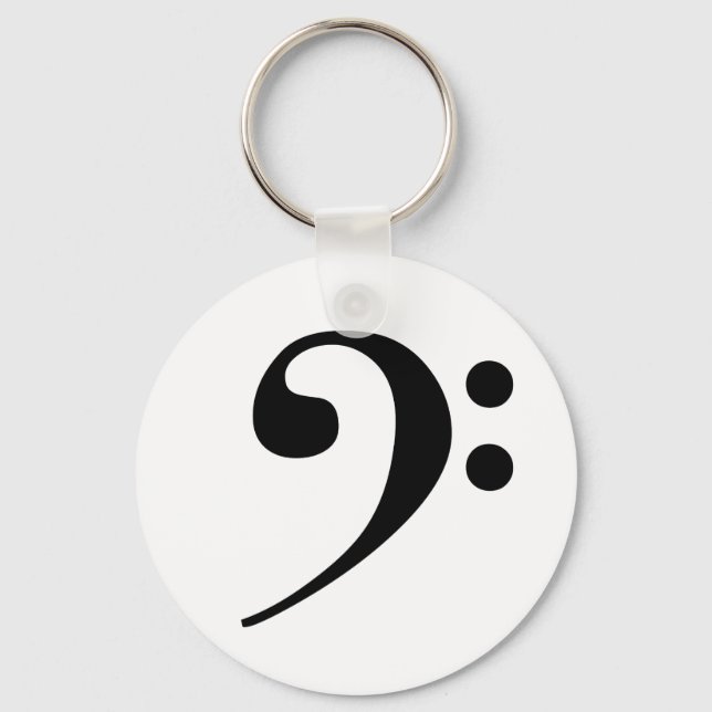 Porte-clés Porte - clé Bass Clef (Recto)