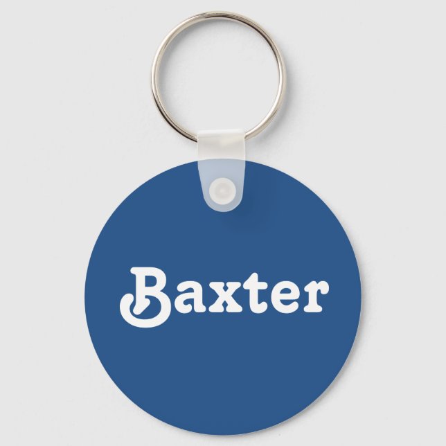 Porte-clés Porte - clé Baxter (Recto)