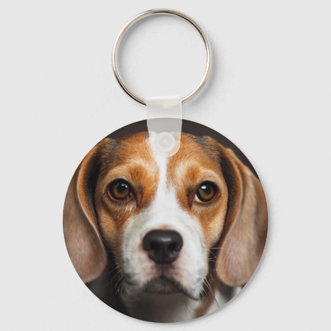 Porte-clés Porte - clé beagle (Recto)