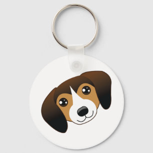 Porte-clés Porte - clé Beagle foncé