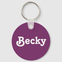 Porte - clé Becky