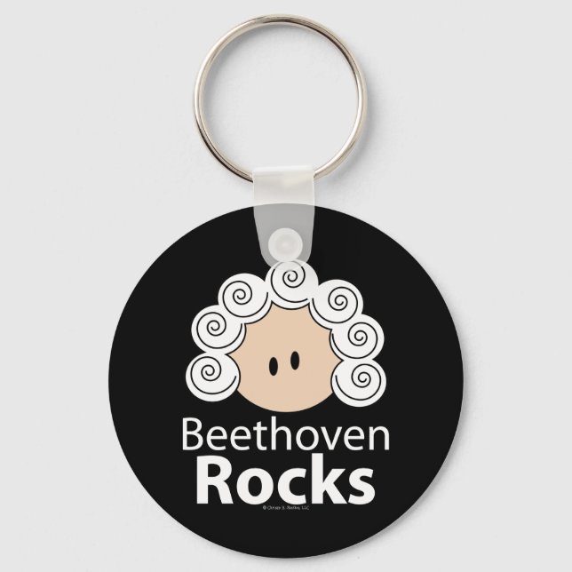 Porte-clés Porte - clé Beethoven Rocks (Recto)