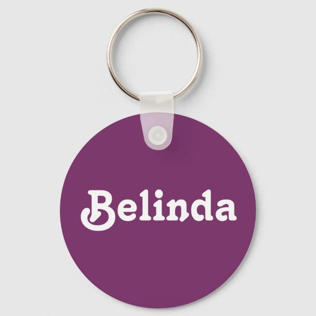 Porte-clés Porte - clé Belinda (Recto)