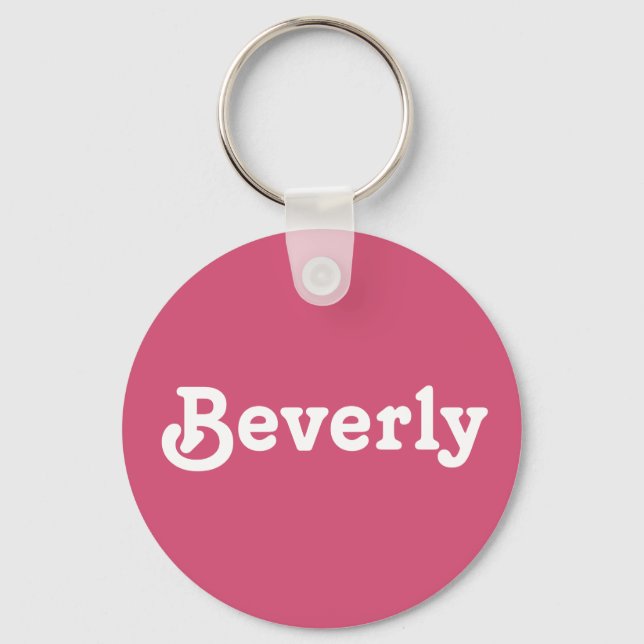 Porte-clés Porte - clé Beverly (Recto)
