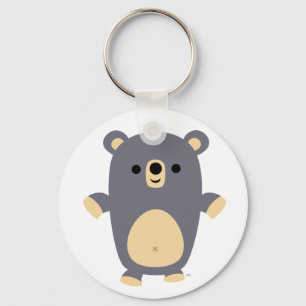 Porte-clés Porte - clé Big Blue Cartoon Bear
