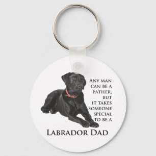 Porte-clés Porte - clé Black Lab Papa