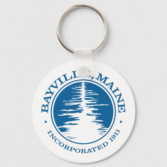 Porte-clés Porte - clé - Bleu (Recto)